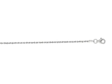 14K Gold 1.6mm Diamond Cut Royal Rope Chain Fashion