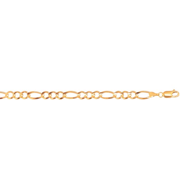 10K Gold 5.3mm Figaro Chain Online