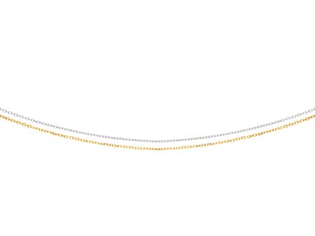 14K Gold 1.1mm Multi-Strand Chain Discount