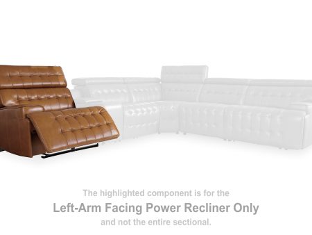 Temmpton Left-Arm Facing Power Recliner Online Sale