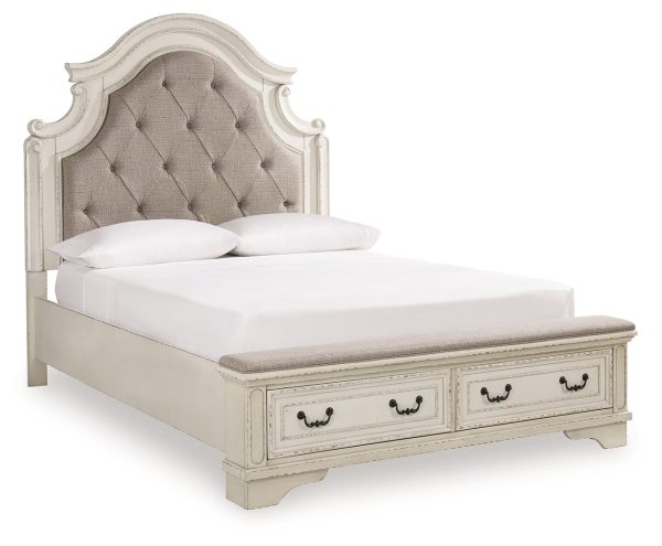 Realyn Queen Upholstered Storage Bed Online