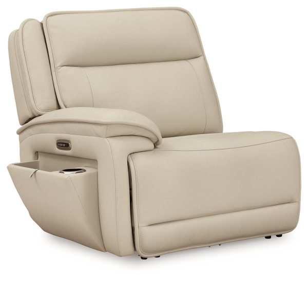 Double Deal Left-Arm Facing Power Recliner Cheap