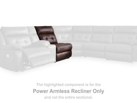 Punch Up Power Armless Recliner Online