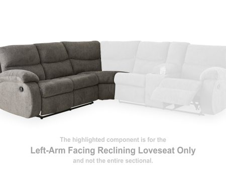 Museum Left-Arm Facing Reclining Loveseat Cheap