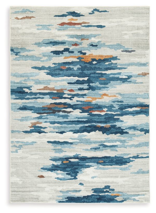 Vinlett 5  x 7  Washable Rug Online Hot Sale