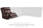 Punch Up Left-Arm Facing Power Recliner Discount