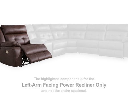 Punch Up Left-Arm Facing Power Recliner Discount