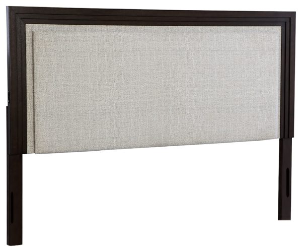 Neymorton Queen Upholstered Panel Headboard For Sale