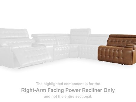 Temmpton Right-Arm Facing Power Recliner Fashion