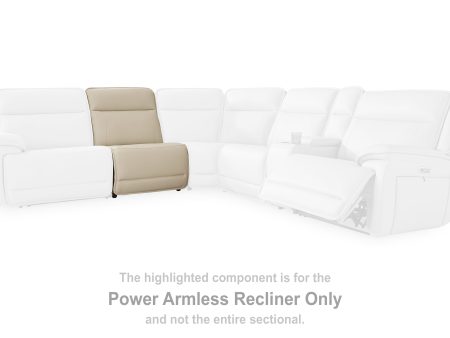 Double Deal Power Armless Recliner Online now