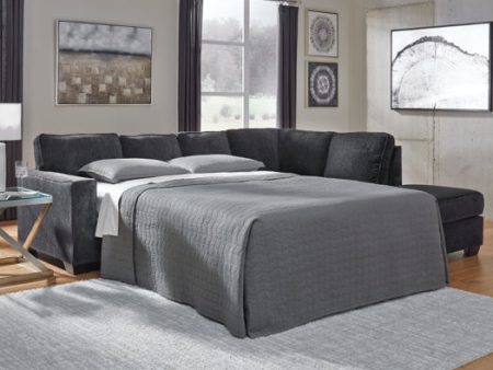 Altari 2-Piece Sleeper Sectional with Chaise For Sale