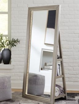 Evesen Floor Standing Mirror with Storage Fashion