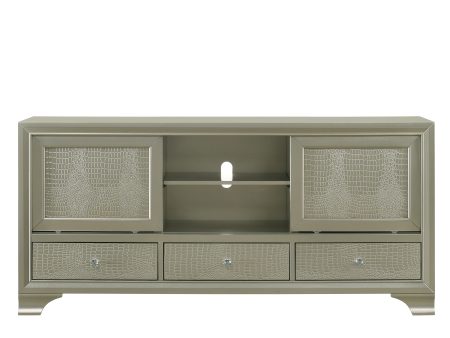 Lyssa Champagne TV Stand Online Hot Sale