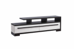 Remington Black White 72  TV Stand For Cheap