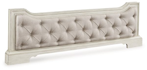 Arlendyne Queen Upholstered Panel footboard with Slats Online