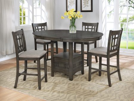 Hartwell Gray Counter Height Dining Set Discount