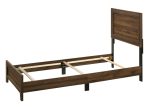 Millie Cherry Brown Twin Panel Bed Sale