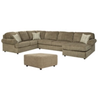 Hoylake 3-Piece Sectional with Ottoman Cheap