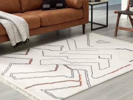 Cadeworth 7 6  x 11 1  Washable Rug Hot on Sale