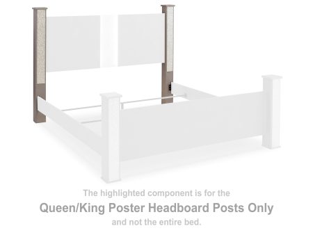 Surancha Queen King Poster Headboard Posts Discount