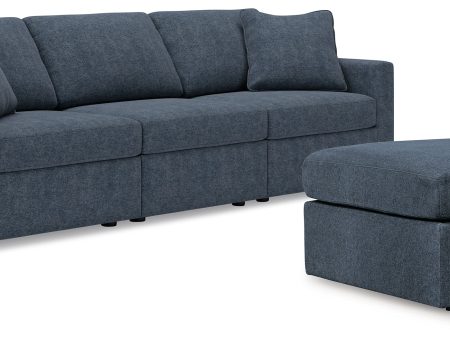 Modmax 3-Piece Sectional and Ottoman Hot on Sale