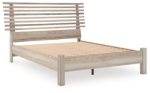 Hasbrick Queen Slat Panel Bed Supply