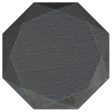 Jacinto Octagonal Solid Mango Wood Side Table Grey Online Sale