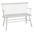 Jerimiah Spindleback White Bench Fashion