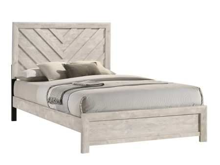 Valor Beige Queen Panel Bed Fashion