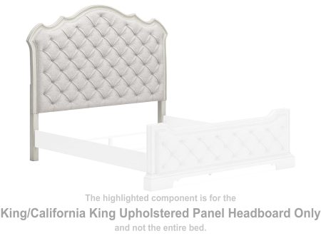 Arlendyne King California King Upholstered Panel Headboard Online now