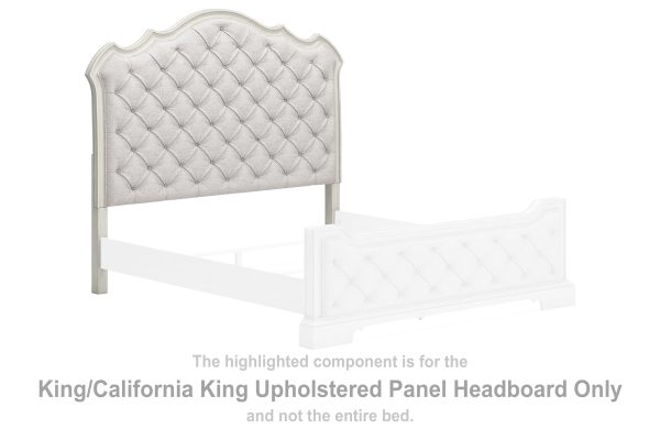 Arlendyne King California King Upholstered Panel Headboard Online now