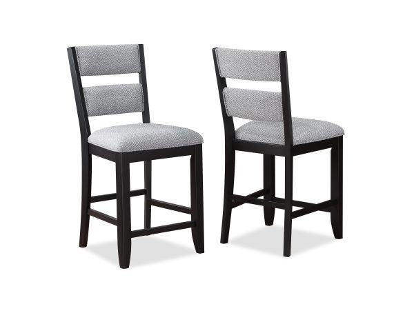 Frey Black Gray Counter Height Dining Set For Cheap