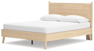 Cabinella Queen Platform Panel Bed Fashion