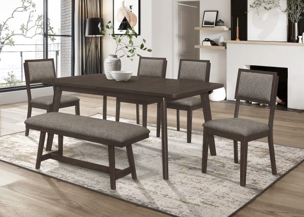 Ember Brown Dining Set Fashion