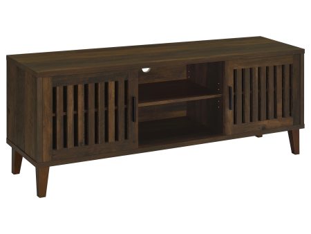 Sedona 2-door Engineered Wood 60  Tv Stand Dark Pine Sale