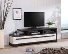 Remington Black White 72  TV Stand For Cheap