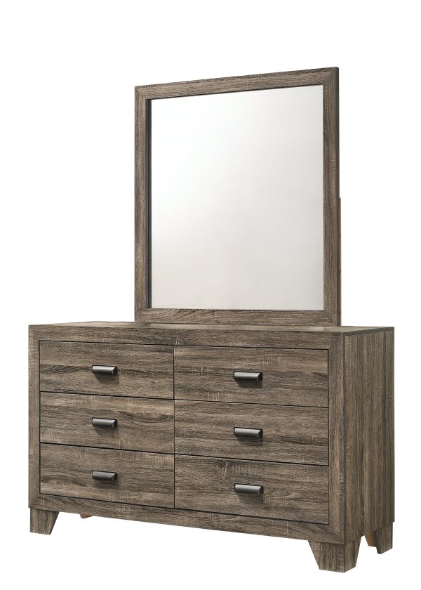 Mille Brownish Gray Upholstered Youth Bedroom Set Online now