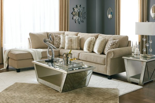 Dovemont 2-Piece Sectional with Chaise Online Hot Sale