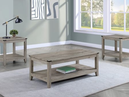 Milton 3-Piece Coffee Table Set For Cheap