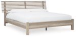 Hasbrick King Slat Panel Bed Fashion