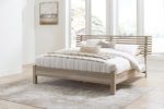 Hasbrick King Slat Panel Bed Fashion