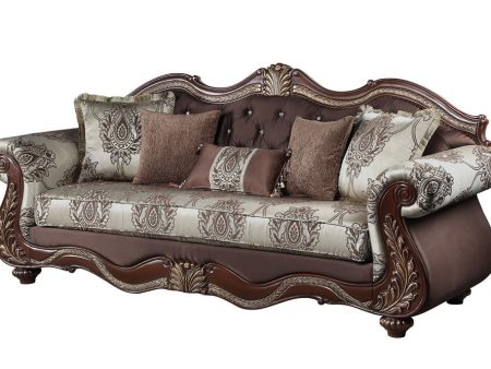 MONTECITO SOFA FRAME, CUSHION, ARMS, LEGS & 5 PILLOWS Discount