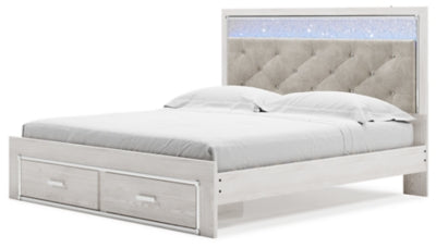 Altyra King Upholstered Storage Bed For Sale