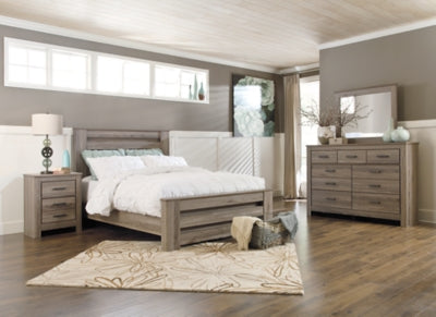 Zelen Queen Panel Bed, Dresser, Mirror and Nightstand Online