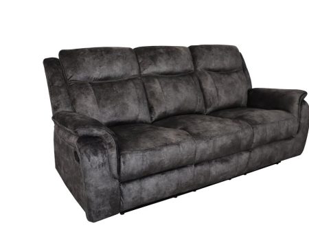 PARK CITY  SOFA W DUAL RECLINER-SLATE For Sale