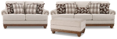 Harleson Sofa, Loveseat, and Ottoman For Sale