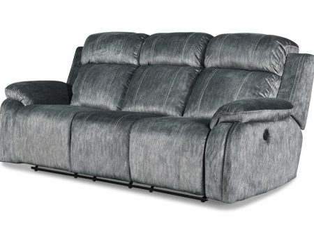 TANGO DUAL RECLINER SOFA W PWR FR-SHADOW Hot on Sale