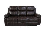 KELLEN  SOFA W  DROP DOWN TRAY & PWR FR-BROWN For Sale