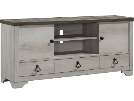 Patterson Driftwood 65  TV Stand Online Sale