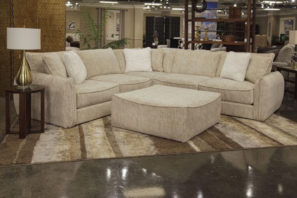 Bucktown 4 Piece Sectional Sofa - PARCHMENT Sale